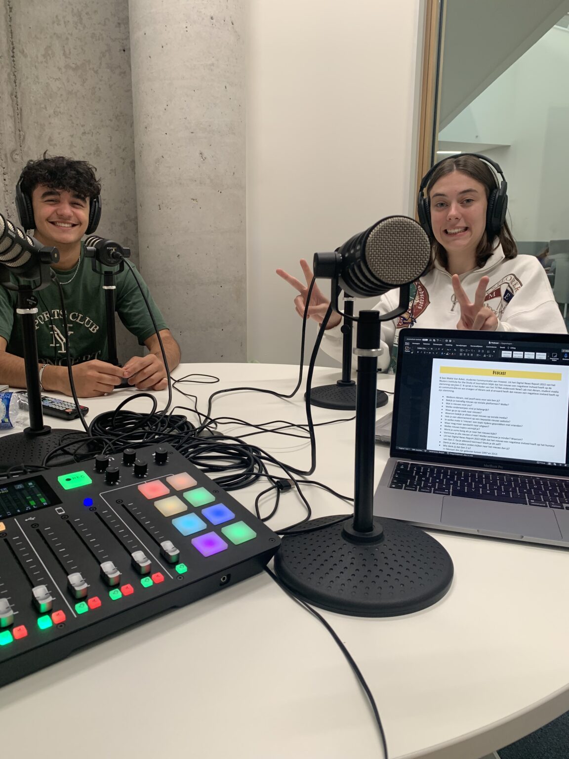 Podcast opnemen